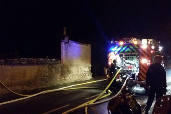 Incendie au domaine de Miramion à Saint Jean de Braye (45)