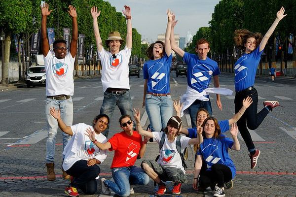 Pour la 4ème fois le Service Civique sera présent à Paris pour la fête nationale