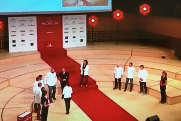 La remise des étoiles du guide Michelin 2018