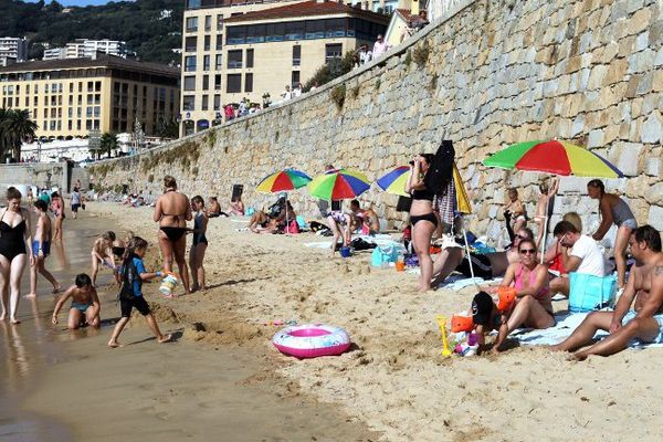 ILLUSTRATION - La plage Saint-François à Ajaccio.