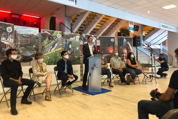 Eric Piolle a donné sa conférence de presse de rentrée à Grenoble, vendredi 11 septembre.