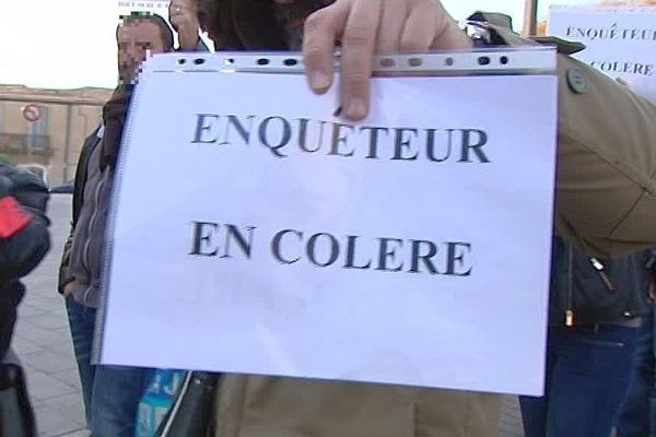 Montpellier - les policiers en colère - archives