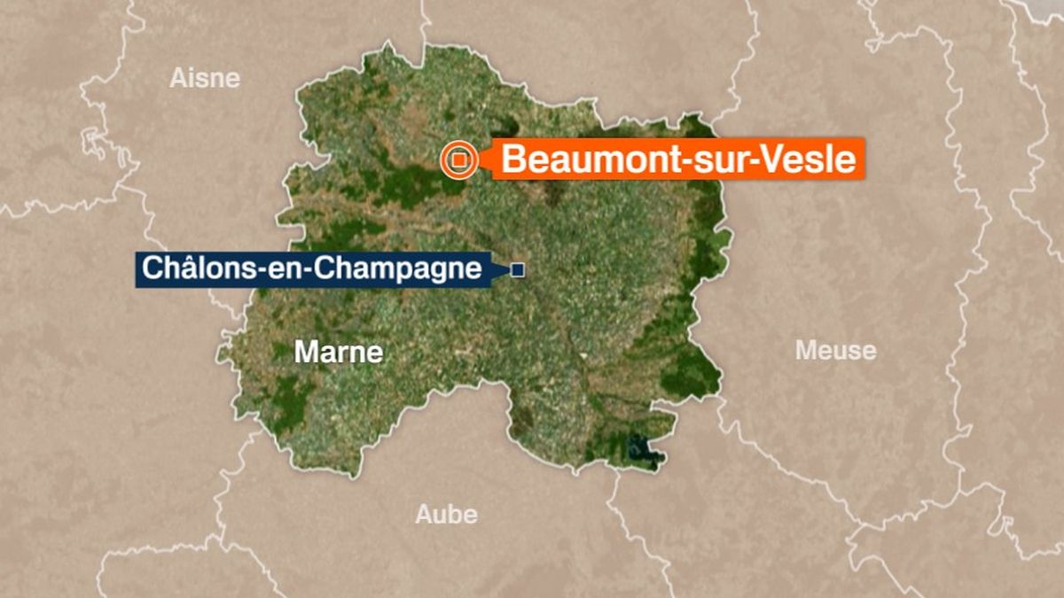 Marne Grave accident Beaumont sur Vesle