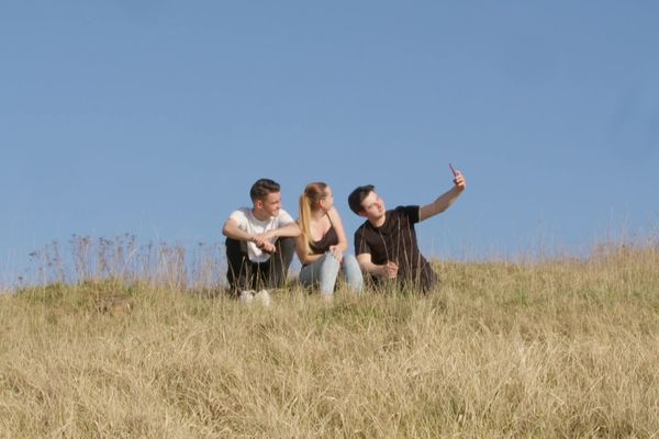 Rafaël, Morganne et Gianni, passeurs d'histoire.