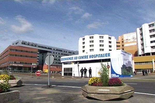 Le centre hospitalier de Valenciennes, en septembre 2009