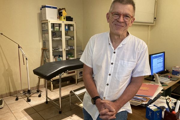 Le Docteur Franck Marchesseau faisait ses dernières consultations ce samedi 29 juin.