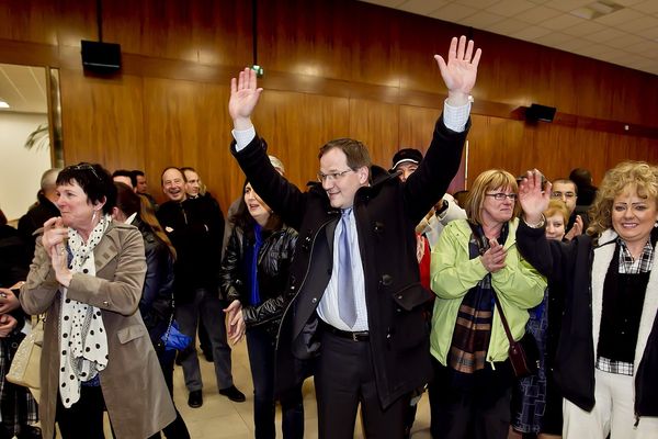 Arnaud Decagny était déjà arrivé en tête du 1er tour dimanche dernier.