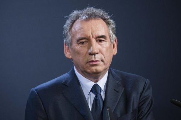 Le président du MoDem, François Bayrou, lors d'une conférence de presse, le 5 novembre 2013 à Paris. 