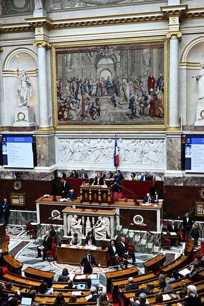 Photo d'illustration : l'Asssemblée nationale, le 10 avril 2024