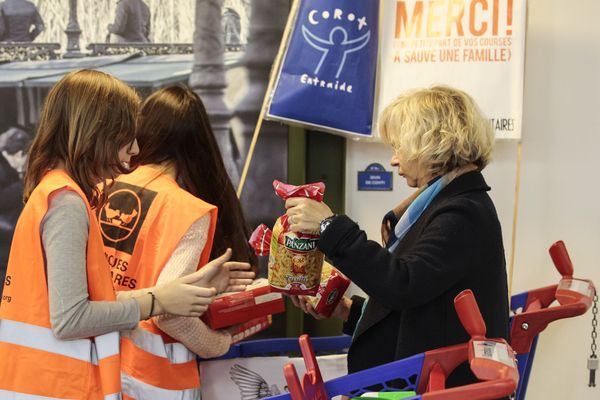 Conséquence inattendue du mouvement des gilets jaunes : la Banque Alimentaire craint une baisse des dons, à cause d'une baisse de la fréquentation des supermarchés