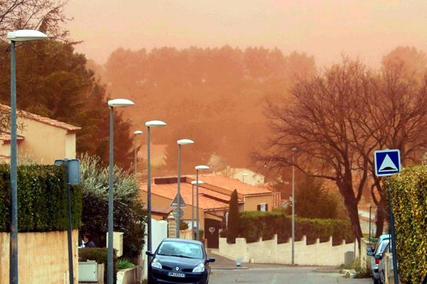 La tempête du 8 avril avait entraîné un nuage de poussière de bauxaline dans le secteur de Bouc Bel Air