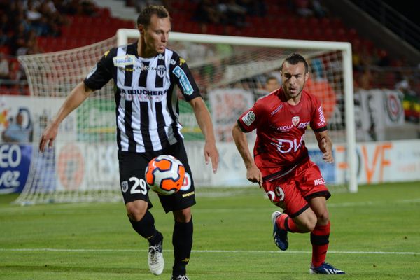 Lors du match aller entre Dijon et Angers, les angevins s'étaient imposés sur la pelouse dijonnaise.