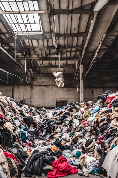 Dans le monde, l'équivalent d’un camion à ordure plein de vêtements est brûlé ou jeté dans une décharge chaque seconde