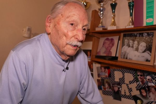 Raymond Lantz, 102 ans, ancien malgré-nous