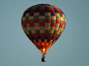 Une montgolfière pendant le Mondial Air Ballons en Lorraine.