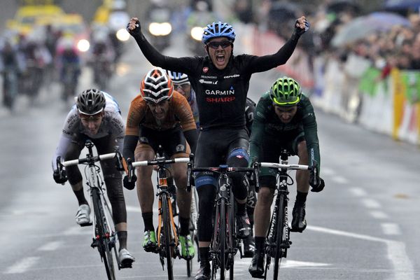 L'Américain Andrew Talansky (Garmin) a remporté la troisième étape de Paris-Nice, mercredi, entre Chatel-Guyon (Puy-de-Dôme) et Brioude (Haute-Loire). Le régional de l'étape, Romain Bardet (AG2R La Mondiale), a pris la sixième place dans sa ville natale.