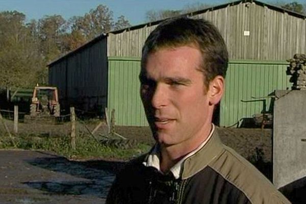 Thomas, jeune agriculteur de l'Orne