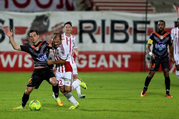 28/10/2016 - Ligue 2, ACA / Laval (1-3)