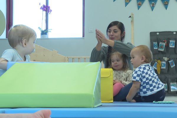 Cette mini crèche privée, unique en Creuse va recevoir l'aide départementale indispensable à son existence dans la commune.