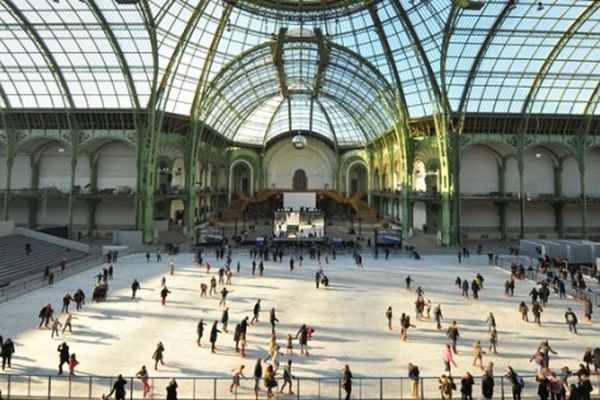 Ce week end, venez patiner sous la verrière du Grand Palais