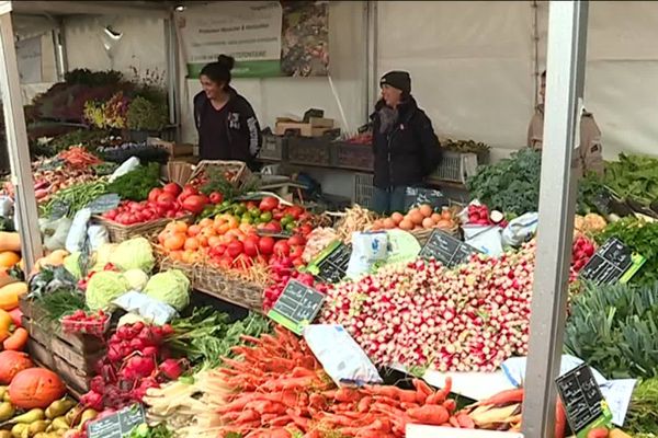 Marché fermier de l'Oise à Beauvais, le 16 octobre 2019