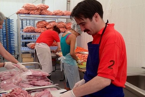 Guillaume Monjuré, le chef du Palégrié, à Lyon, passe le week-end à Tournus, au 2e festival des Francos Gourmandes. 