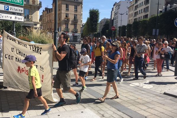 Ils ont répondu à l'appel à manifester, lancé par un citoyen