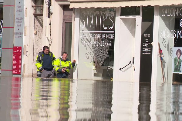 Il faudra attendre que l'eau soit complétement évacuée pour faire un état des lieux des dégâts.