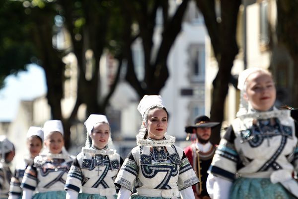 La grande parade du festival Interceltique de Lorient