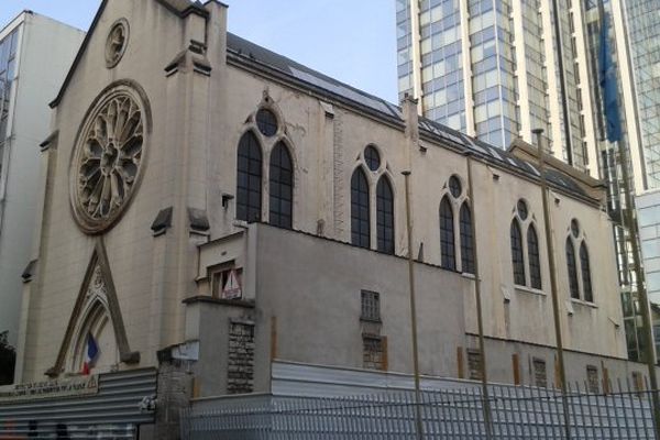 L'Eglise Sainte-Rita, dans le 15e arrondissement de Paris, le 27 décembre 2015.