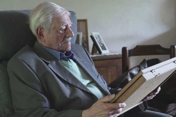 L'ancien résistant Jean Zilberman avait 16 ans lorsqu'il a participé aux combats du Mont-Mouchet en juin 1944.