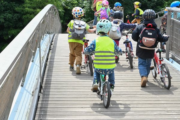 L'opération "Mon 1er vélo" a été lancée en 2020 à Labège en Haute-Garonne.