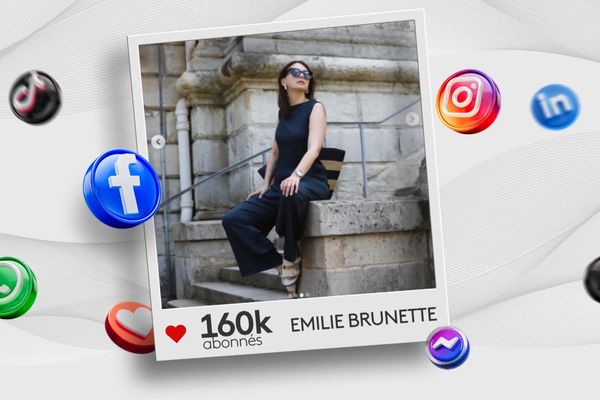 L'influenceuse Emilie Brunette publie des contenus sur ses réseaux sociaux depuis près de 17 ans.