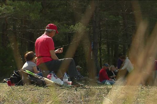 Le site été pris d'assaut par plus d'un millier de touristes après le post sur Facebook. 