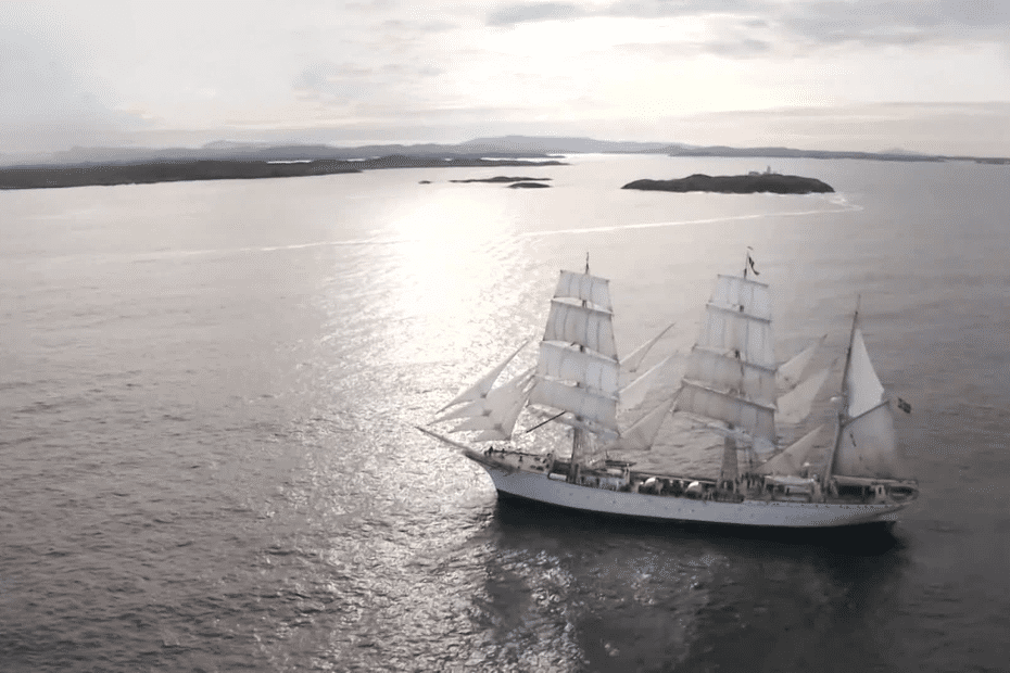 oppdage Norge ombord på Statsraad Lehmkuhl