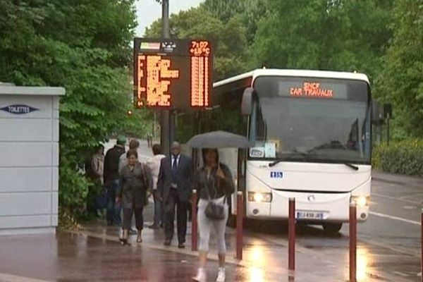 Des autocars remplacent les trains de la ligne Creil-Beauvais