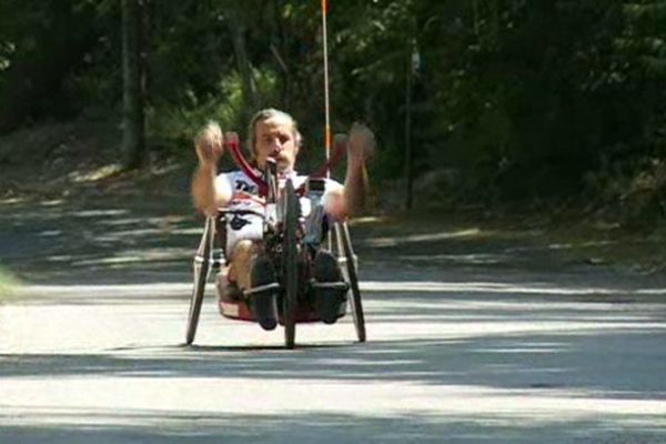 Laurent Bardin va prendre le départ en fauteuil, dans les mêmes conditions que les valides. 