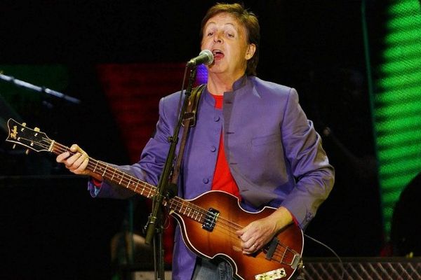 Paul Mc Cartney en concert en 2003