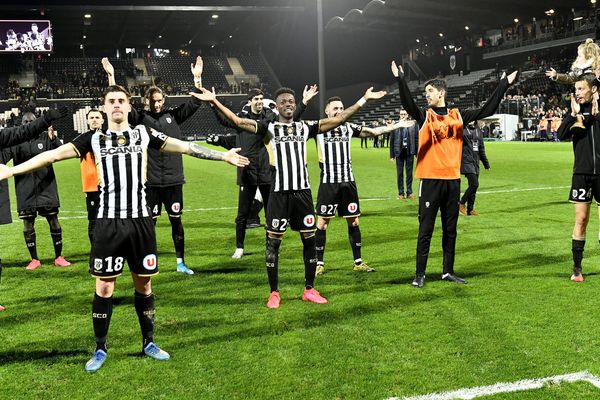 Angers SCO s'impose à domicile (1-0) contre Montpellier, le 22 février 2020