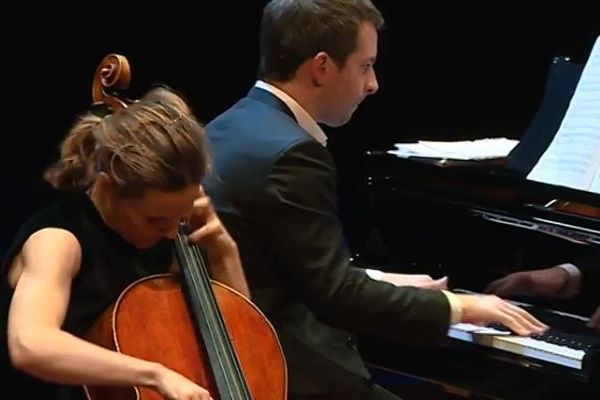 Bertrand Chamayou & Sol Gabetta se produisaient à la Halle aux Grains lundi 10 mars 