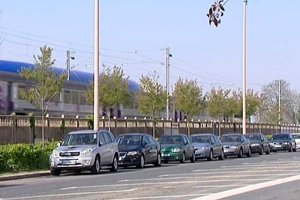 Dans le quartier de Graville, l'endroit du drame, près du stade Océane