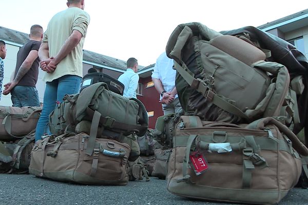 Plus de 200 hommes vont rejoindre le 43e bataillon d'infanterie de marine française basé en Côte d'Ivoire.