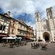 Place du marché et cathédrale Saint-Vincent, Chalon-sur-Saône