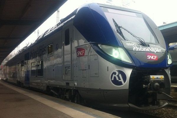 Un train "made in France" fabriqué en région Nord-Pas-de-Calais par le constructeur canadien Bombardier.