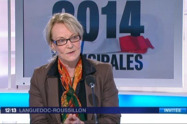 Hélène Mandroux invitée de l'édition de midi le 28 mars 2014