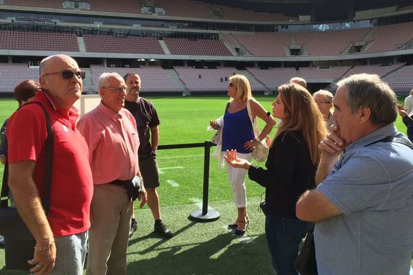 Le stade Allianz Riviera est ouvert au public tout le week-end.