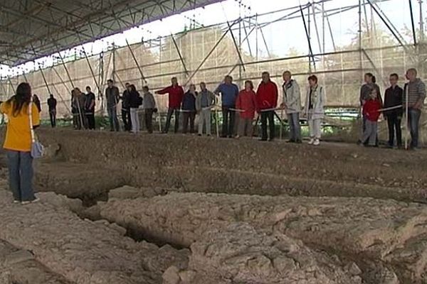 Le site archéologique de Vieux-la-Romaine, dans le Calvados