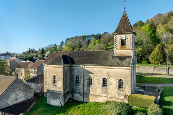 L'église Saint-Médard d'Urcy (Côte-d'Or) fait partie des 100 premiers bénéficiaires de la collecte nationale en faveur du patrimoine religieux.