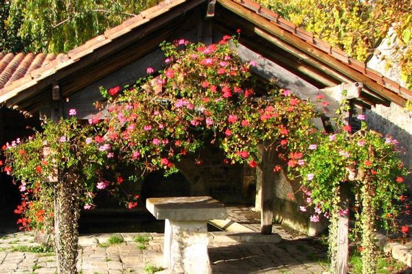 Le lavoir dans lequel est tombé l'octogénaire.