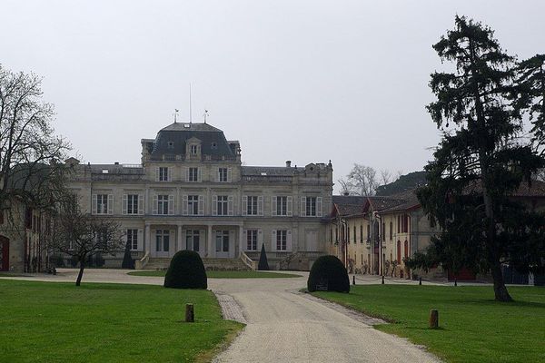 La Château Giscours à Labarde (Gironde).